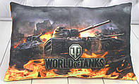 Дитяча подушка «World of Tanks», 37 см.