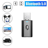 USB Bluetooth 5,0 приемник передатчик 4 в 1 , Джек 3,5 мм A2DP AUX юсб блютуз для ТВ автомобиля ПК