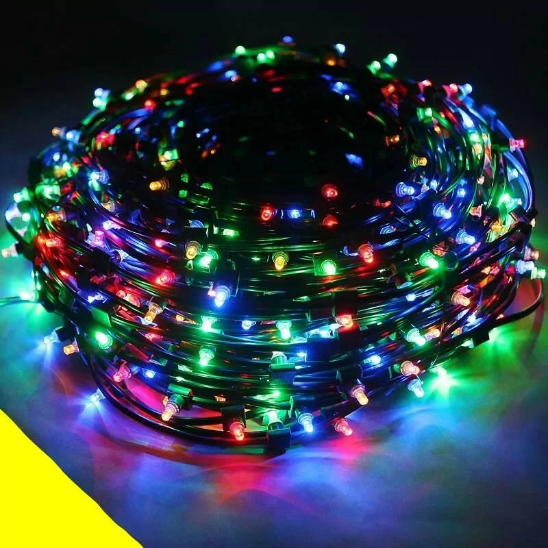 Гірлянда, гірлянда вулична, гірлянда світлодіодна, новорічні вуличні гірлянди СИНІЙ, фото 1