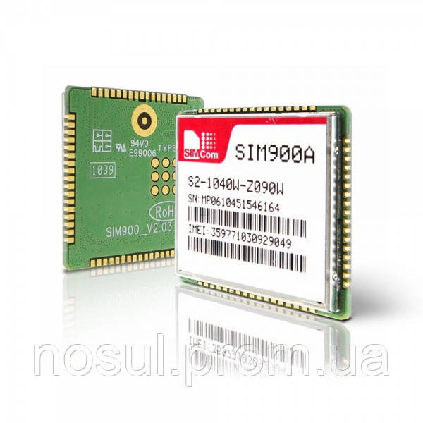 SIM900A GSM GPRS модуль (без платы подложки) 900-1800 MHz fax data sms TCP/UDP protocol FTP/HTTP Shield Arduin - фото 1 - id-p281632188