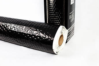 Віброізоляція преміум класу Vibrex Black Label 2mm на фользі 100мкм (рулон 50x400cm 2м²) Україна