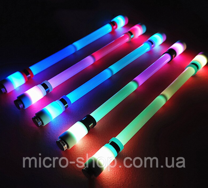 LED ручка для пенспінінгу Пенспінінг Пенспінер skilltoy Pen spinning з підсвіткою