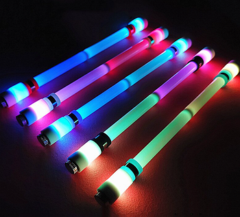 LED ручка для пенспінінгу Пенспінінг Пенспінер skilltoy Pen spinning з підсвіткою