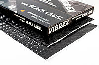 Виброизоляция премиум класа Vibrex Black Label, толщина 4 мм (50х35см)