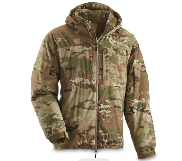 Огнестойкая зимняя куртка BAF, Размер: M/R, PrimaLoft Parka, Цвет: OCP MultiCam, FR ECWCS GEN III Level 7 Огнестойкая зимняя куртка BAF, Размер: M/R, PrimaLoft Parka, Цвет: OCP MultiCam, FR ECWCS GEN III Level 7
