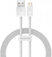 Кабель Baseus Dynamic Series Fast Charging Cable USB to Lightning 2.4A 1m CALD000402 White