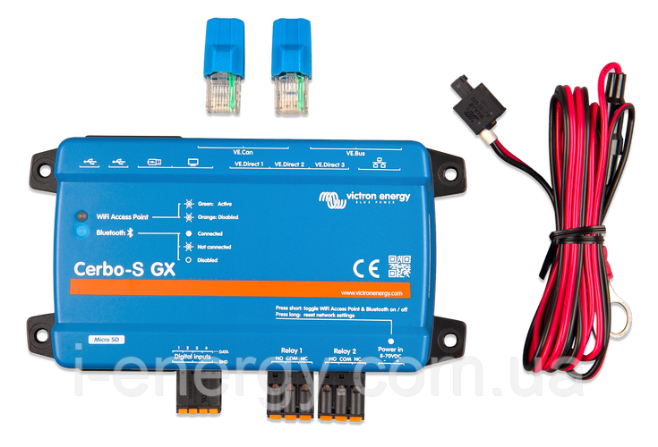 Контролер та моніторинг Cerbo-S GX BPP900450120 Victron Energy