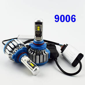Світлодіодні LED лед лампи TURBOLED T1 цоколь HB4, світло 6000К, з обманкою CANBUS, фото 1
