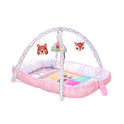 Развивающий коврик Lorelli Baby Nest Розовый