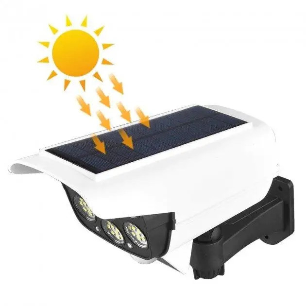 Вуличний ліхтар у формі камери Solar Light BL 2178 з пультом керування на сонячній батареї