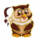 Дерев'яна розвивальна іграшка Контурний пазл "Сова" ПСД087, фото 5