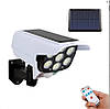 Вуличний ліхтар у формі камери Solar Light BL 2178 з пультом керування на сонячній батареї, фото 2