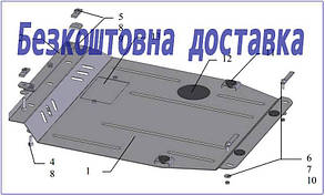 Захист двигуна Jeep Patriot (2006-2010)(Захист двигуна Джип Патріот) Кольчуга