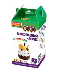 Набір повітряного пластиліну для ліплення ZB.6268 ШОКОЛАДНИЙ КАПРІЗ (1/16)