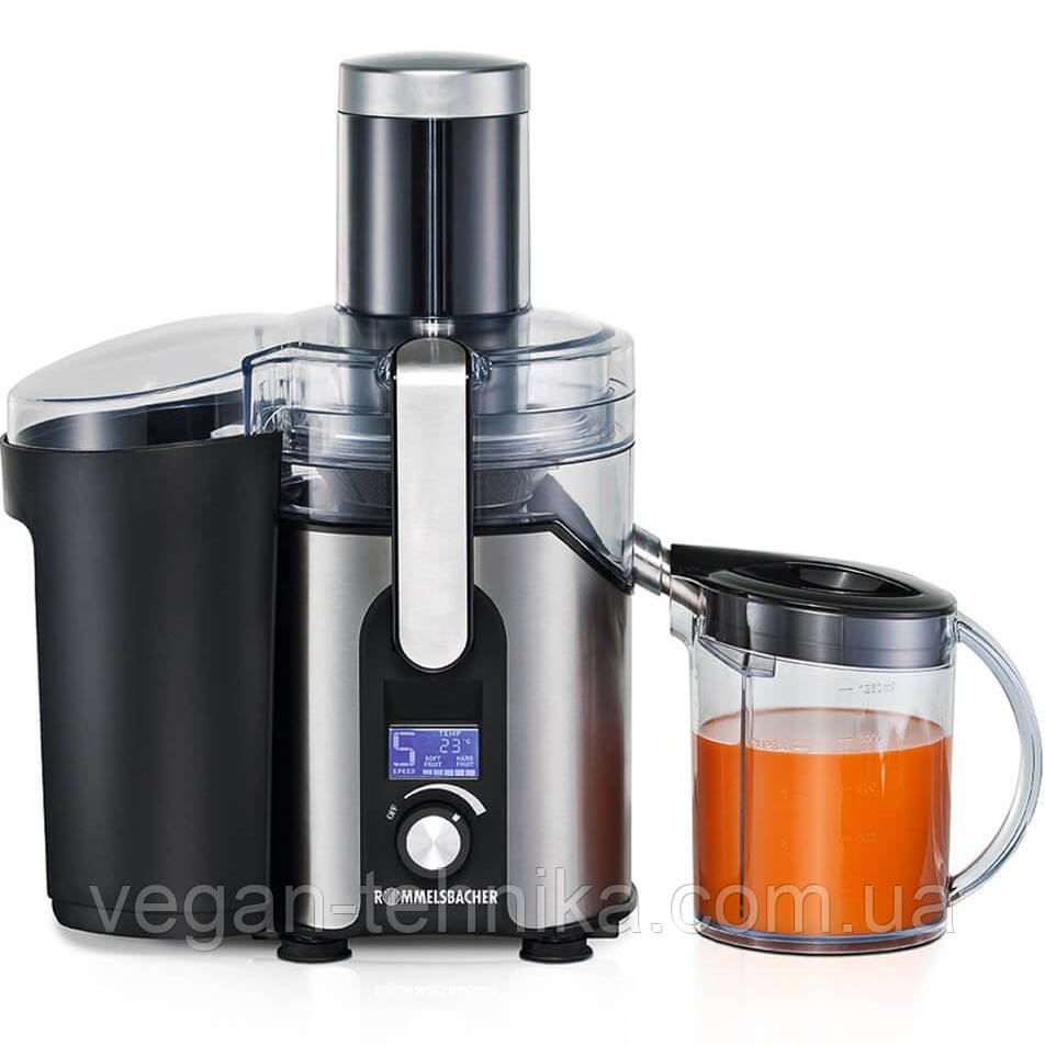 Відцентровий електричний соковитискач Rommelsbacher ES 850/E Juicer