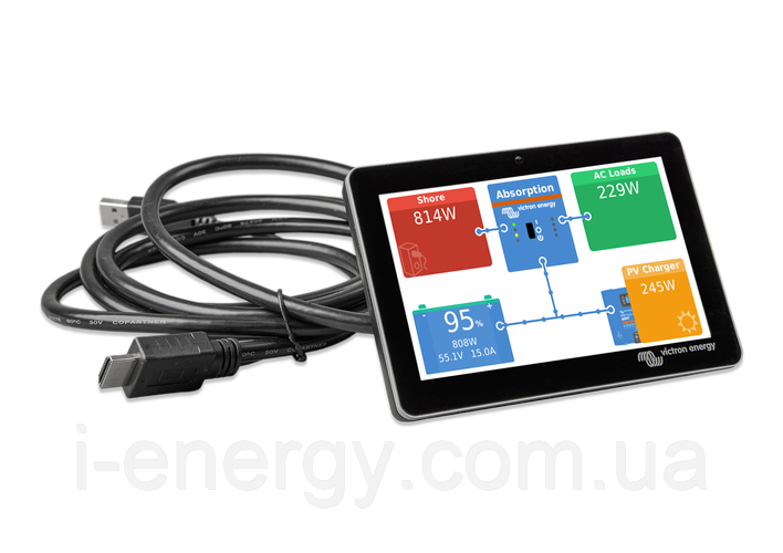 Монітор GX Touch 70 BPP900455070 Victron Energy до системного контролеру Cerbo GX