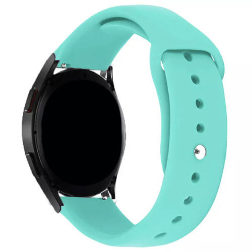 Силікон кнопка ремінець для amazfit gts / gts 2 / gts 2 mini / gts 2e / gts 3 / gts 4 mini бірюзовий, фото 1