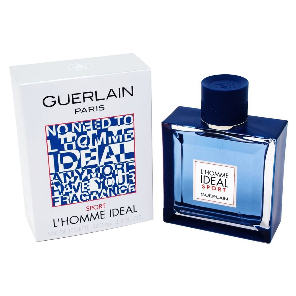 Парфуми Guerlain L’Homme Ideal sport Туалетна вода 100 ml (Чоловічі Парфуми Герлен Ідеал Спорт)