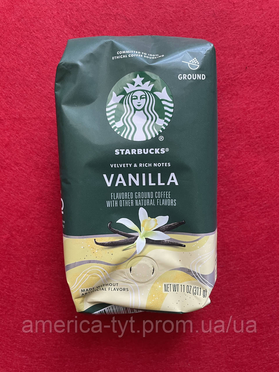 Кофе Starbucks Vanilla со Вкусом Ванили, 311г — Купить Недорого на Bigl ...