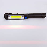 Світлодіодний LED ліхтарик ручний на батарейках 3хAA 6w + COB, IP44 з магнітним утримувачем Sneha (997834), фото 8