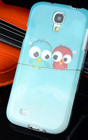 Силиконовый чехол с рисунком для Samsung Galaxy S4