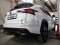 Фаркоп Lexus NX300 2014-2021 (вкл. NX300h) оцинкованный на болтах