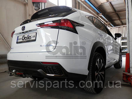 Фаркоп Lexus NX300 2014-2021 (вкл. NX300h) оцинкований на болтах, фото 1