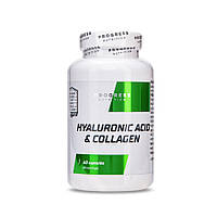 Hyaluronic Acid & Collagen Progress Nutrition, 60 капсул