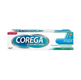 Крем для фіксації зубних протезів COREGA Ultra Haftcreme Frisch 40g