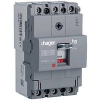 HDA100L Автоматичний вимикач x160, In=100А, 3п, 18kA, Тфікс./Мфікс.