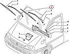 Щітка склоочисника 650 мм Fiat Ducato 244, Peugeot Boxer, Citroen Jumper (02-06), 71805687, 6426GL, фото 7