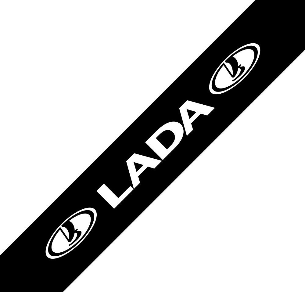 Сонцезахисна наклейка на лобове скло LADA лада