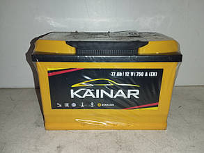 KAINAR Акумулятор 77Ah Standart 750A R (Правий+ Євро)
