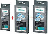 Набір для очищення кавоварки Siemens (Таблетки для видалення накипу 2уп. та для видалення масляного нальоту SIEMENS), фото 2