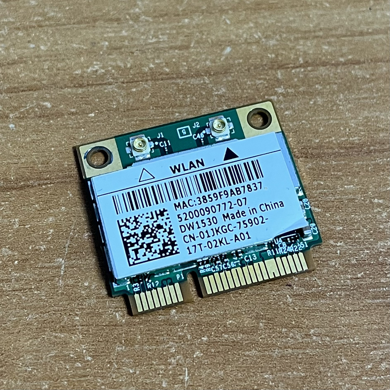 Б/У Wi-Fi модуль Broadcom BCM943228HM4L, Dell E5420 - фото 2 - id-p1704061141