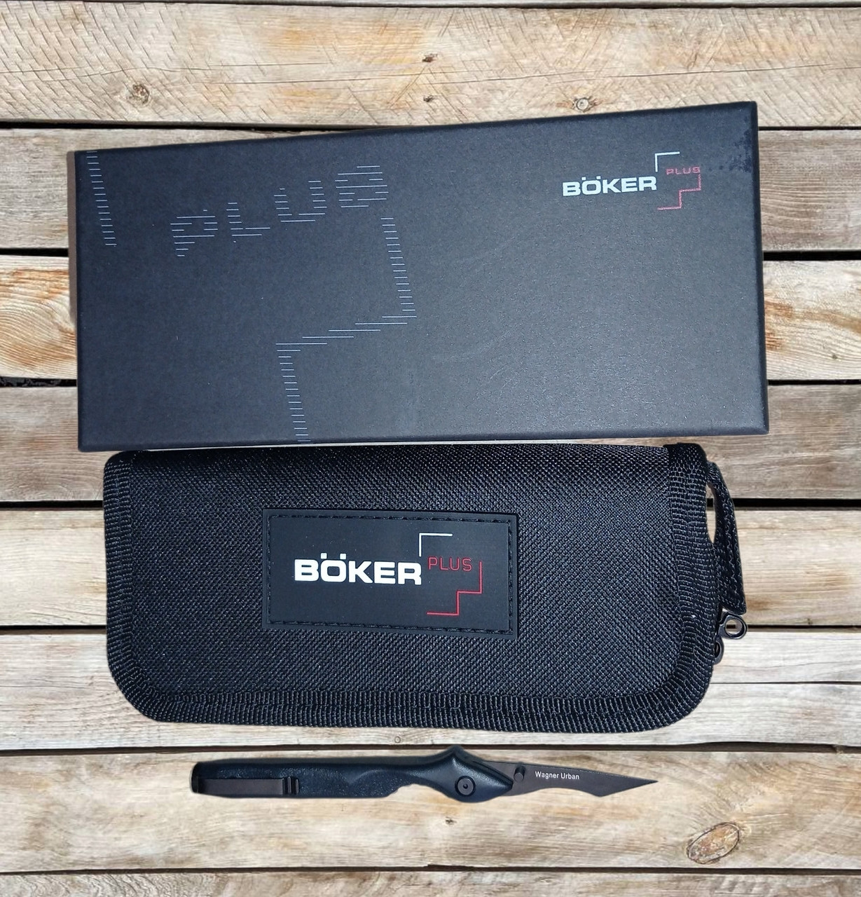 Ніж складаний для самозахисту Boker Plus Urban Survival