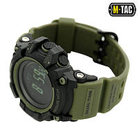 Годинник тактичний Adventure Black/Olive, фото 3