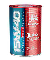 Моторное масло Wolver Turbo Evolution 15w404л