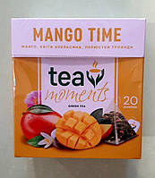 Чай Tea Moments Mango Time 20 пірамідок зелений