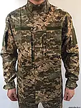Кітель ЗСУ піксель уставний військовий куртка матеріал Грета / Кітель зсу пиксель мм14, фото 5