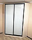 Шафа-купе кутова 1100х1100х2400, 2 двері (Алекса), фото 7