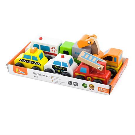 Дерев'яні машинки Viga Toys