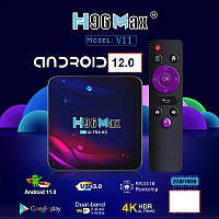 Смарт ТВ-приставка H96 MAX V11 Андроїд 12.0 2Gb/16Gb 4K SMART TV Android IPTV