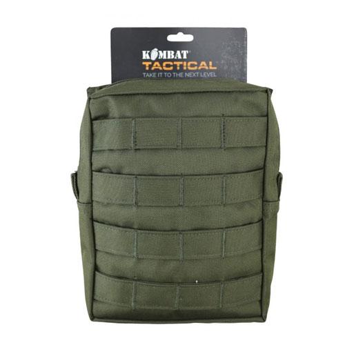 Підсумок універсальний 17х22х6.KOMBAT UK Large Molle Utility Pouch оливковий, фото 1
