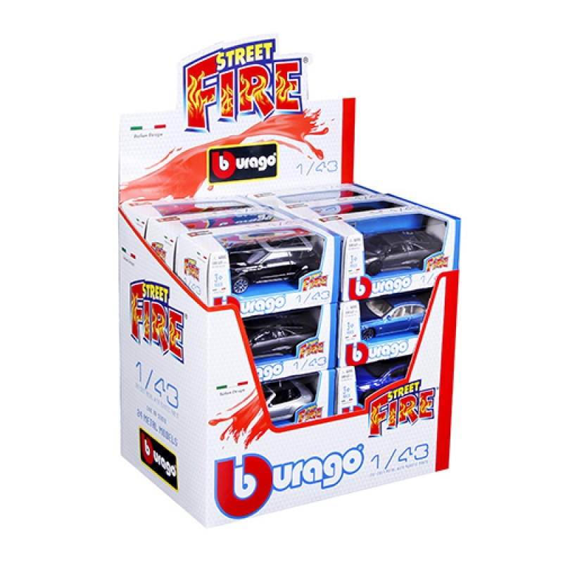 Автомоделі - В ЧЕРВОНОМУ (голубому) ДИСПЕНСЕРІ (асорті, 1:43), фото 1