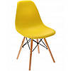 Крісло для кухні на ніжках Bonro В-173 FULL KD жовте, фото 4