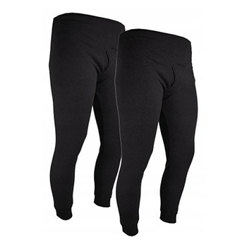 Підштанники чоловічі зимові на хутрі Король (чорний)