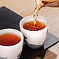 Справжній улун Да Хун Пао 500 г у подарунковій червоній банці, елітний китайський витісний чай Дахунпао з гір Ві, фото 7
