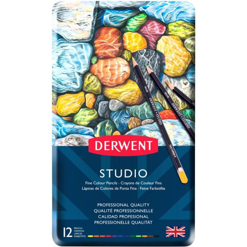Цветные Карандаши Studio 12цв Derwent — Купить Недорого на Bigl.ua ...