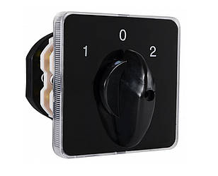 Перемикач введення резерву 1-0-2, 25А, 3 полюси, ПКП Е9 25А/3.833 (1-0-2 3 полюси)